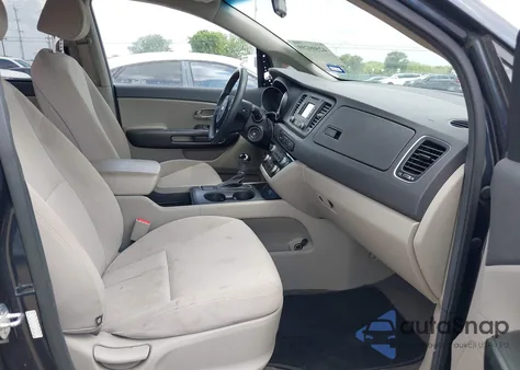 2015 Kia Sedona Lx из США, поврежденный, VIN KNDMB5C16F6069519